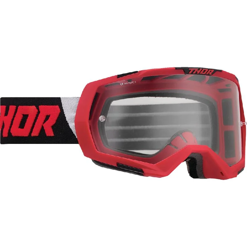 Thor Regiment Goggles Black / Red