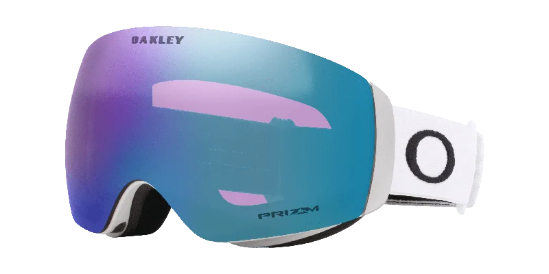 OAKLEY Flight Deck M Matte White - Prizm Iced Iridium Snow Goggle