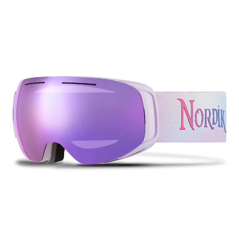 LOKI Magnetic Diamant™ Anti-Fog Vented Crystal Pink Ski Goggles