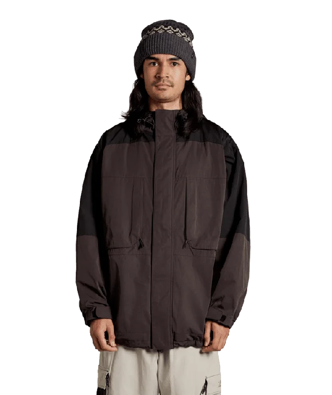 AUTUMN Field Snowboard Jacket Brown/Black 2025