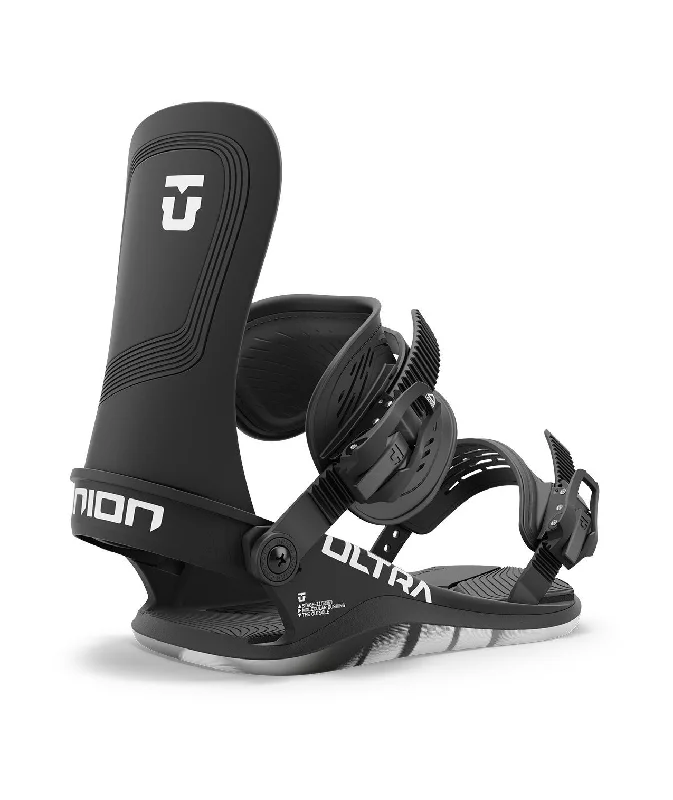 Union Ultra Snowboard Bindings, Men's Medium (US 8-10), Black New 2025