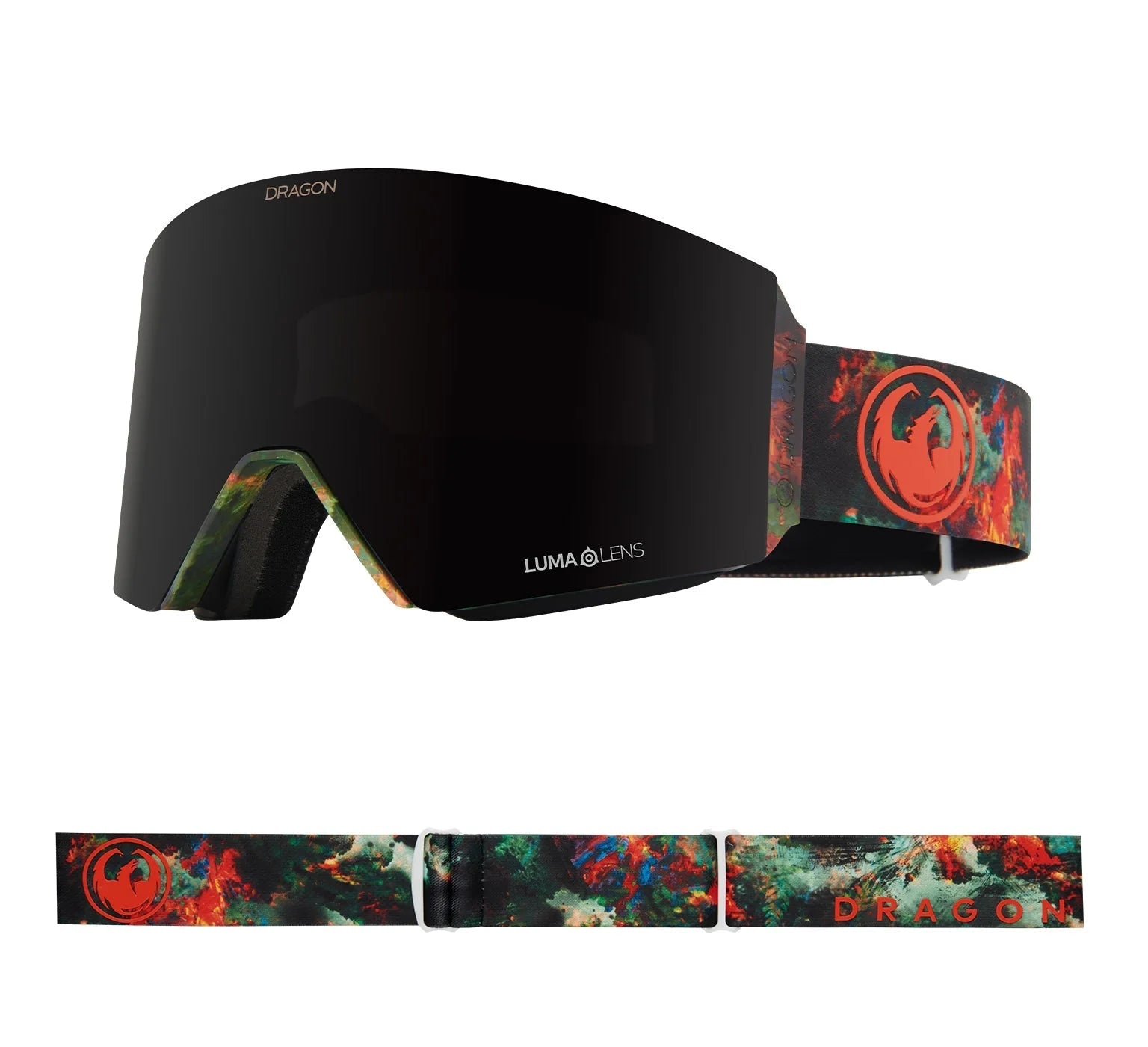 DRAGON RVX MAG OTG Predator - Lumalens Midnight Ion + Lumalens Rose Snow Goggle