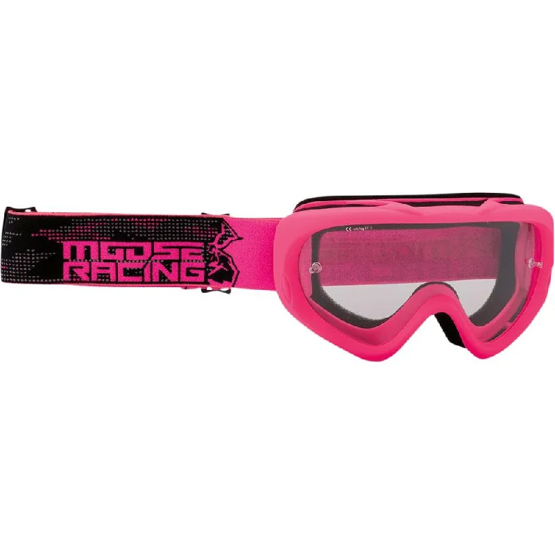 Moose Racing Qualifier Agroid Youth Goggles Pink