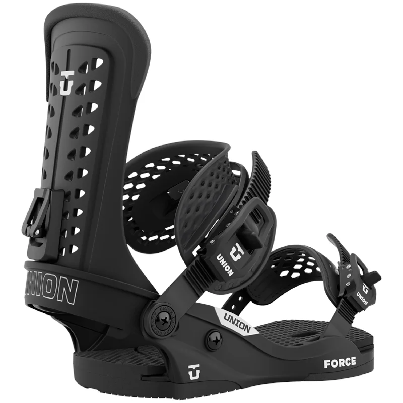 Union Force Mens Snowboard Bindings Black