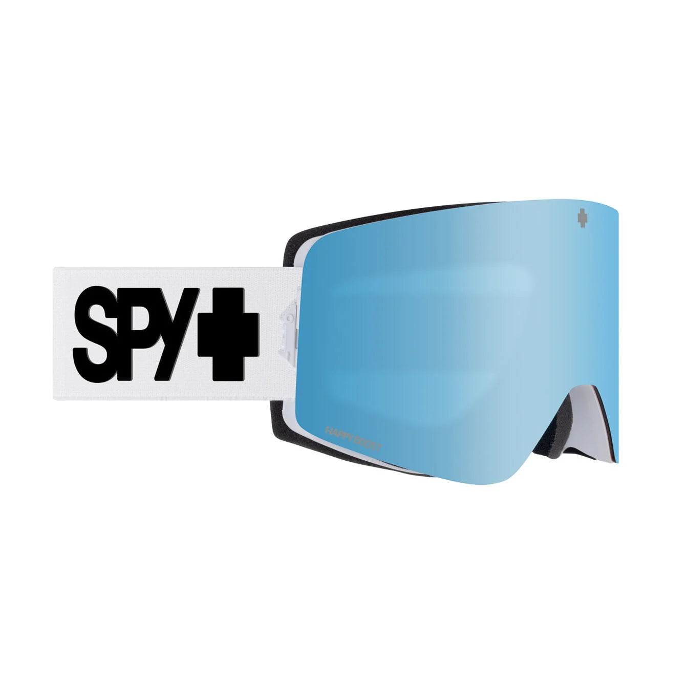 SPY Marauder SE Everwhite - Happy Boost Ice Blue Mirror + HB LL Coral Snow Goggle