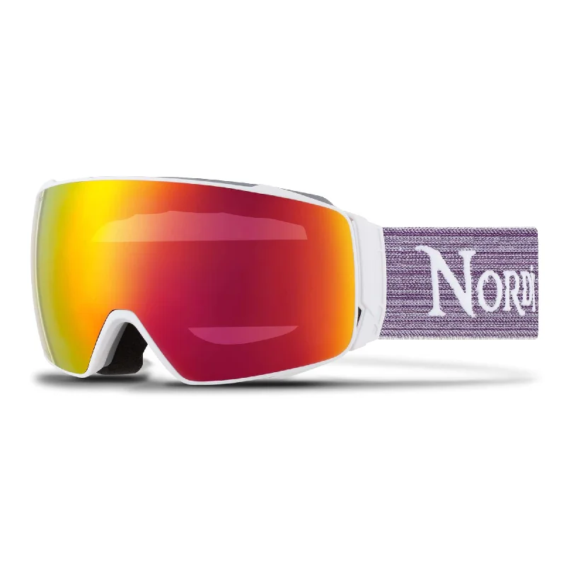 Diamant™ Anti-Fog Red Ski Goggles