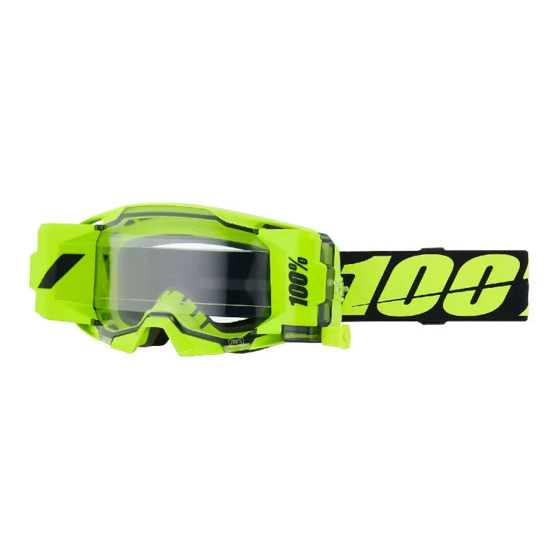 100% ARmatic Forecast Goggles Neon Yellow / Clear