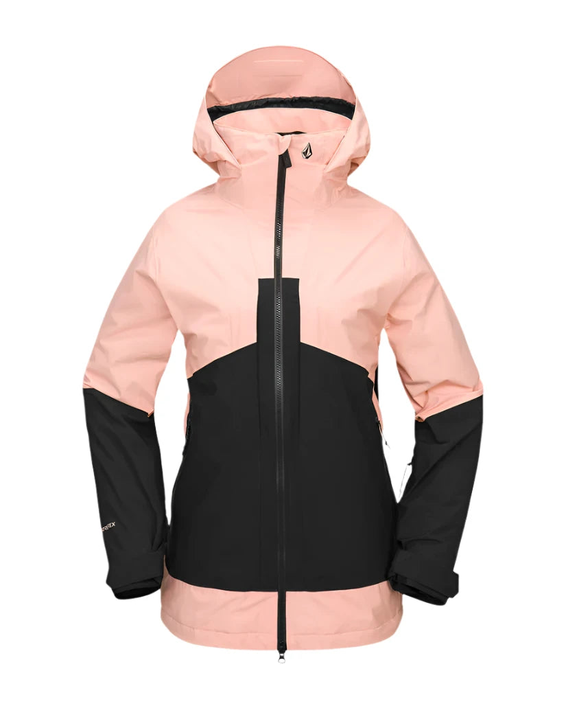 VOLCOM Women's AT GORE-TEX Stretch Snowboard Jacket Coral Haze 2025