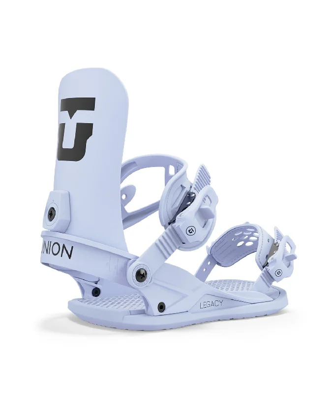 Union Legacy Snowboard Bindings Women's Medium (US 6.5-8.5) Light Blue New 2025