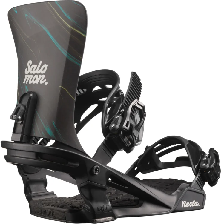 Salomon Nesta Women's Snowboard Bindings 2023 (Black)