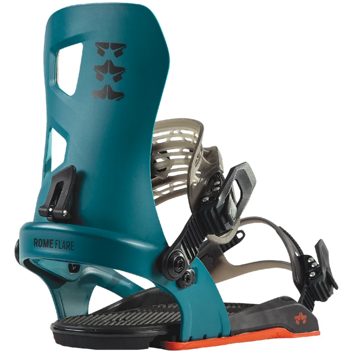 Rome Flare Women's Snowboard Bindings 2023 (Berry)