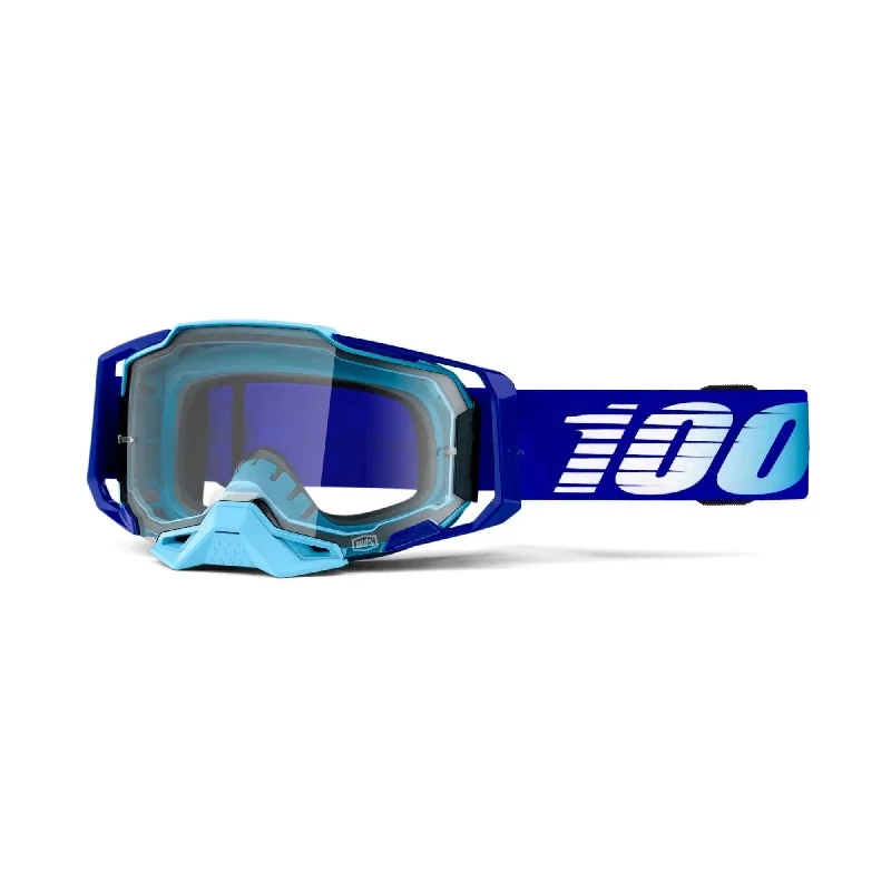 100% Armega Goggles Royal / Clear Lens