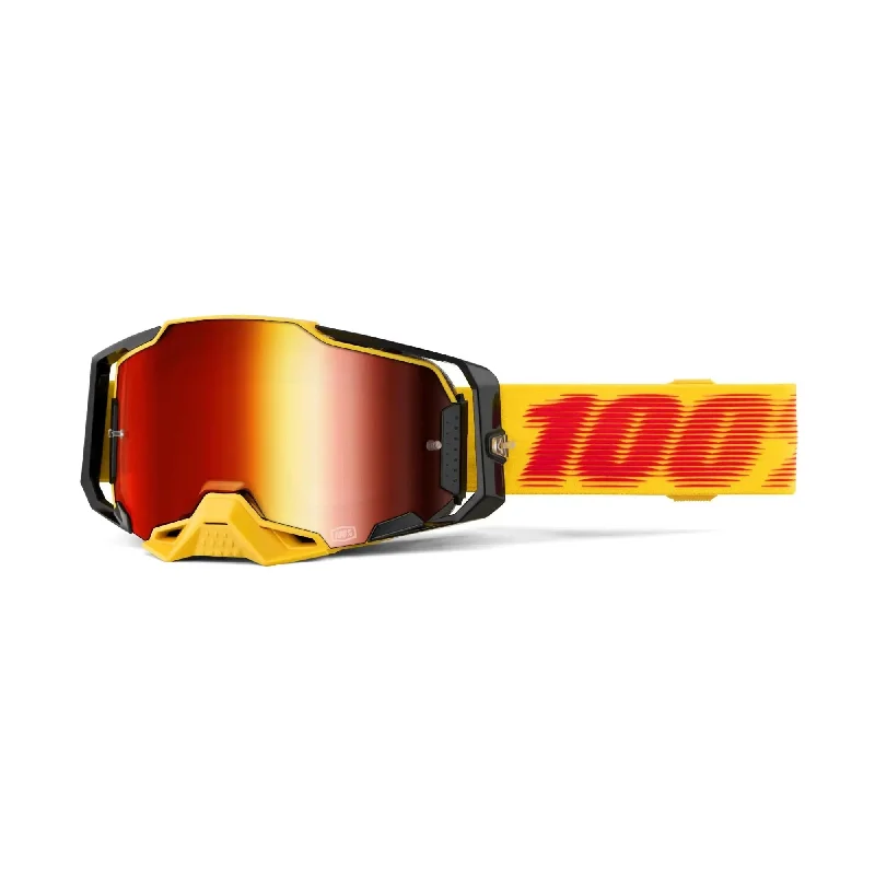 100% Armega Goggles Tetsu / Mirror Red Lens