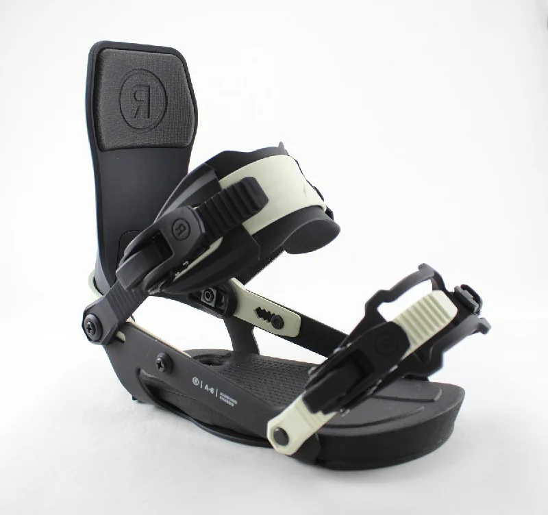 Ride A-6 Snowboard Bindings, Medium (Men's US Size 6-10) Black 2023 - 71429