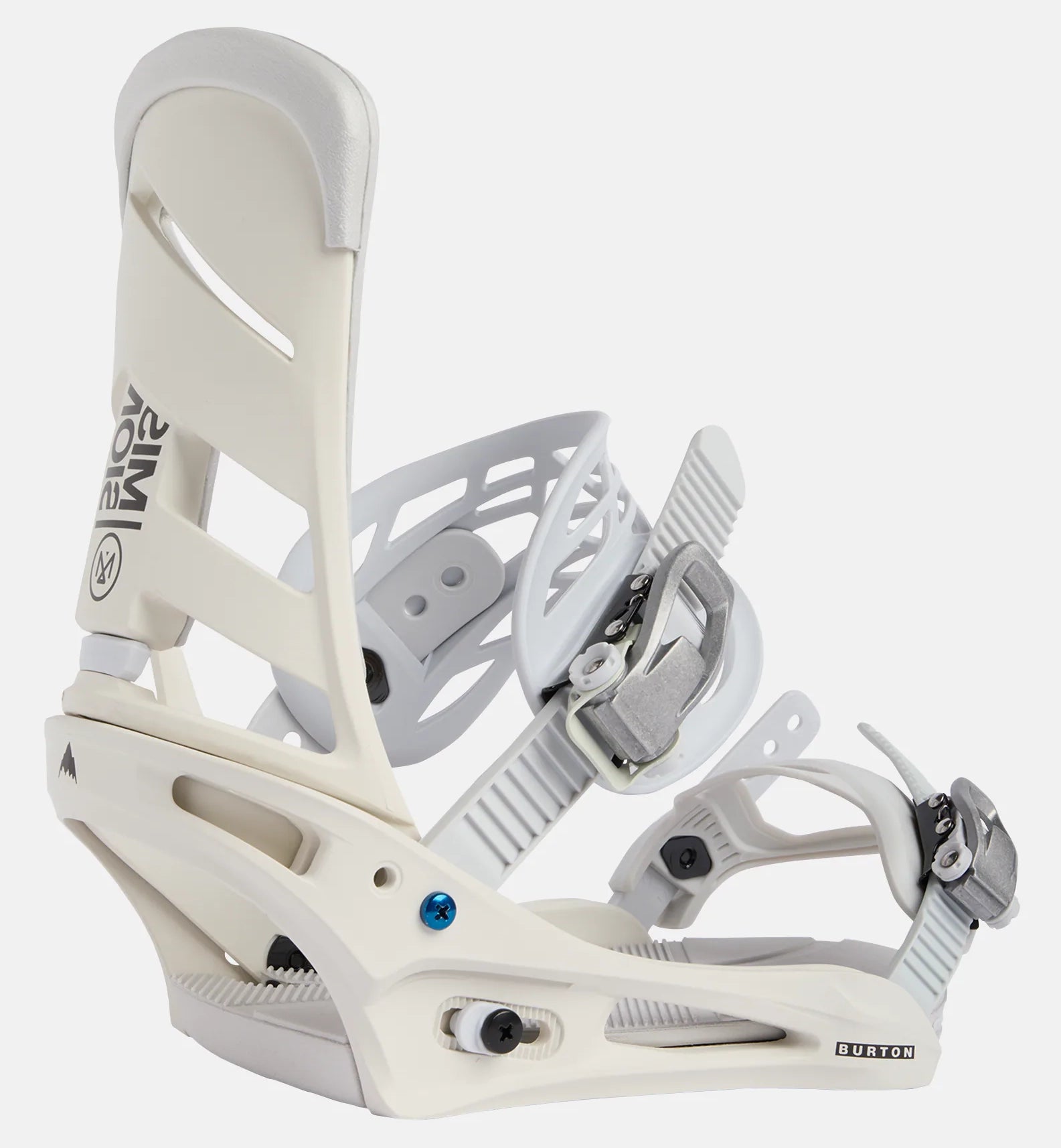 Burton Mission Snowboard Bindings Mens Stout White