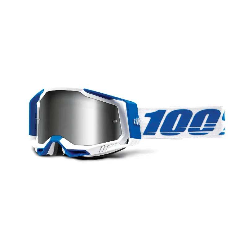 100% Racecraft 2 Goggles Isola / Flash Silver Lens