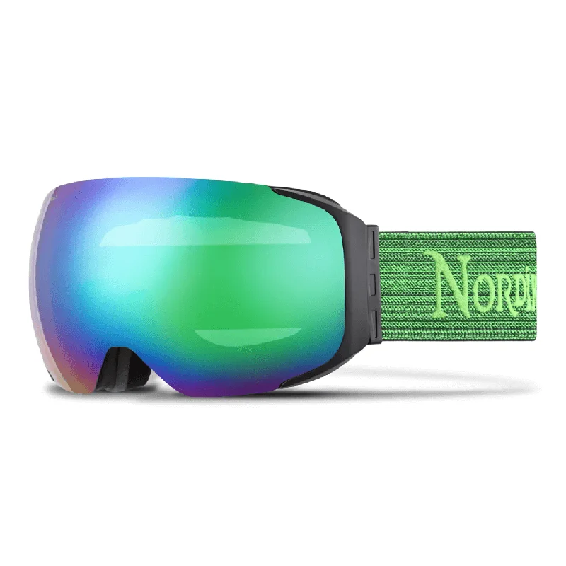 Anti-Fog OTG Green Ski Goggle