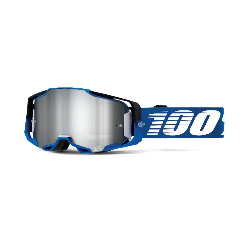 100% Armega Goggles Rockchuck / Flash Silver Lens