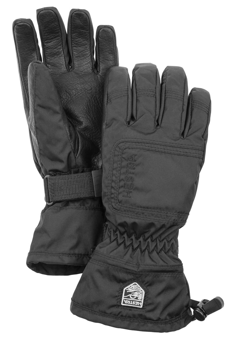 Hestra Womens Powder Czone Gloves Black / Black