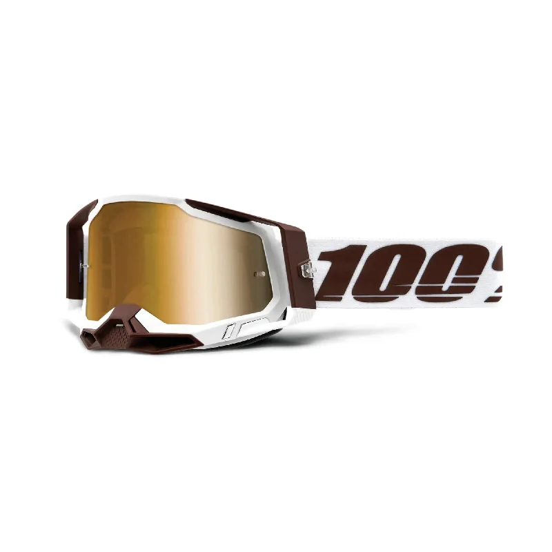 100% Racecraft 2 Goggles Snowbird / True Gold Lens