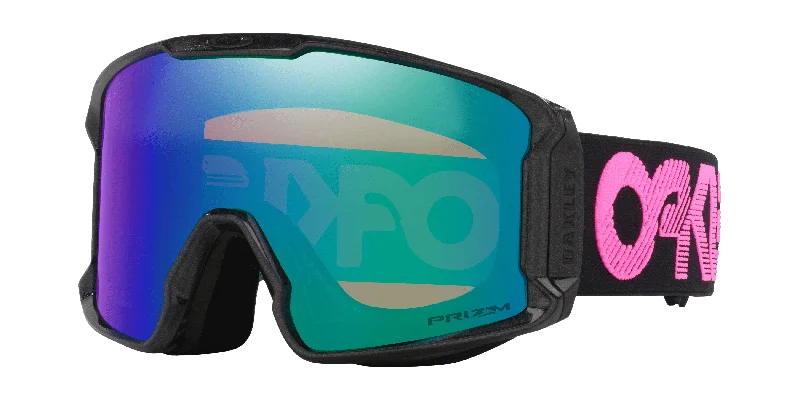 OAKLEY Line Miner L Black Galaxy - Prizm Argon Iridium Snow Goggle