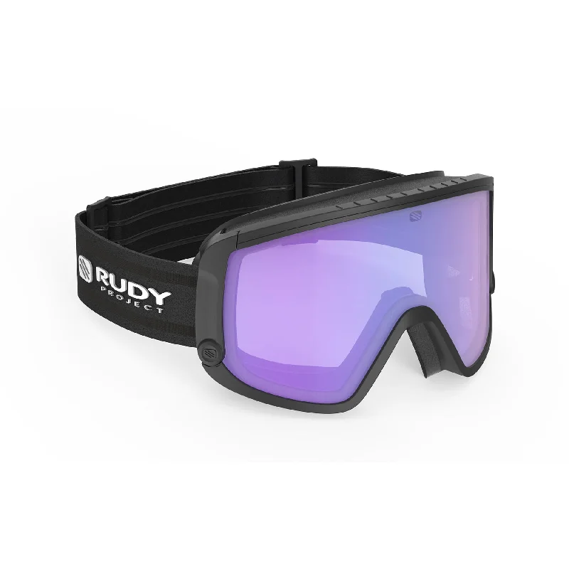 Spincut Black Matte Frame With ImpactX Photochromic 2 Laser Purple