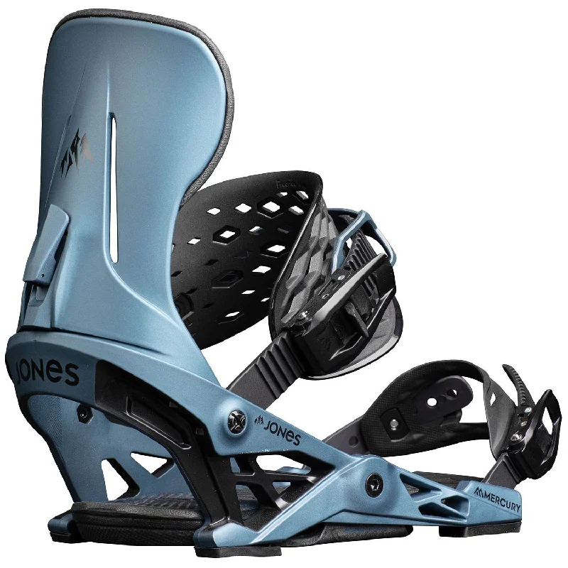 Jones Mercury Mens Snowboard Bindings Storm Blue