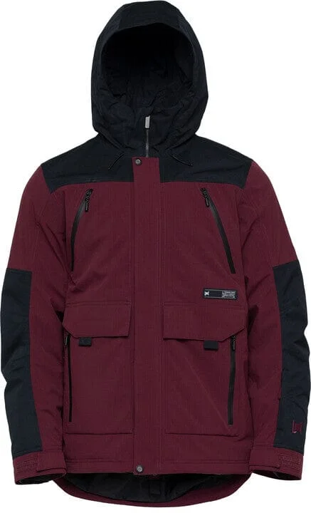 L1 Williams Snowboard Jacket Dull Port/Black 2024