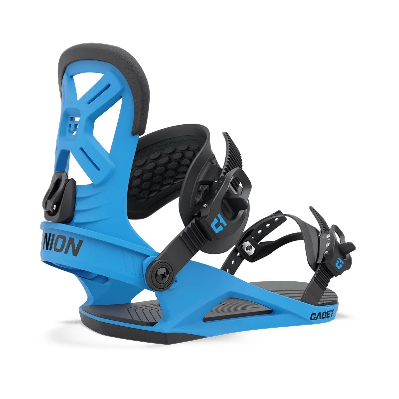 Union Cadet Kids Snowboard Bindings Hyper Blue