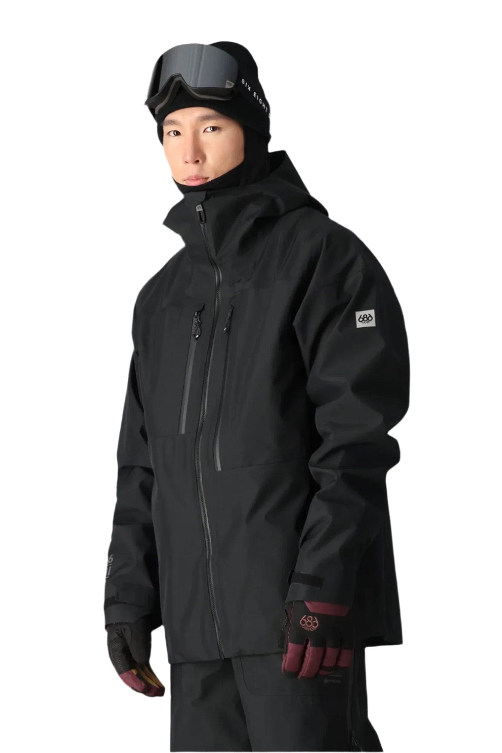 686 GORE-TEX 3L ATV Snowboard Jacket Black 2025