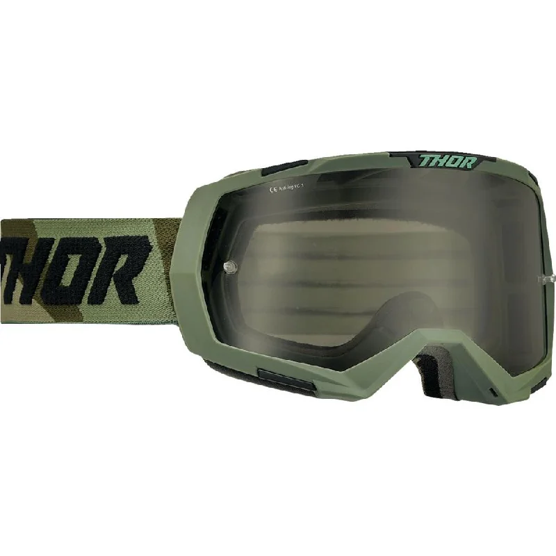 Thor Regiment Goggles Black / Green