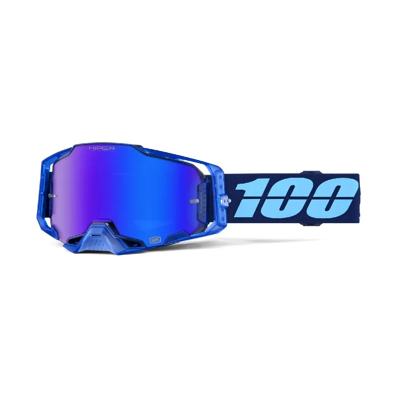 100% Armega Goggles Coupe/ HiPER Mirror Blue Lens