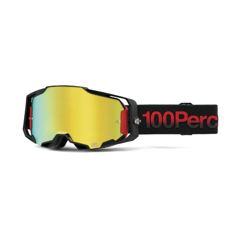 100% Armega Goggles Tzar / Mirror Gold Lens