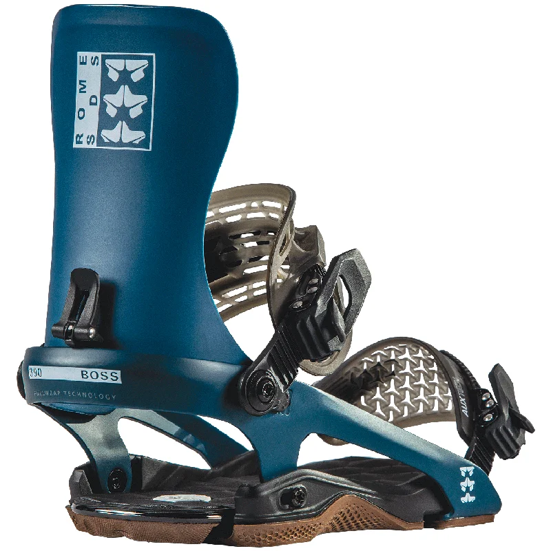 Rome 390 Boss Mens Snowboard Bindings Navy