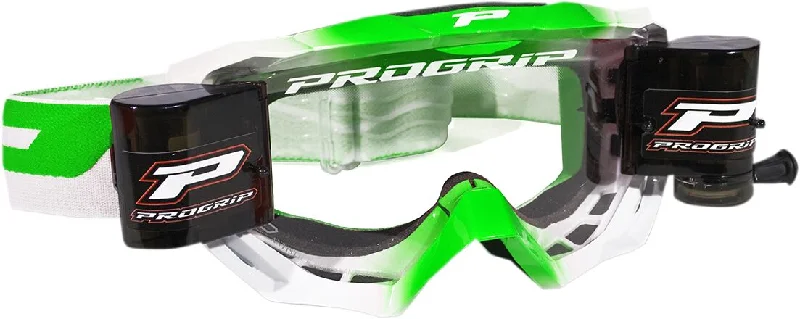 Pro Grip Venom Roll-Off Goggles Green