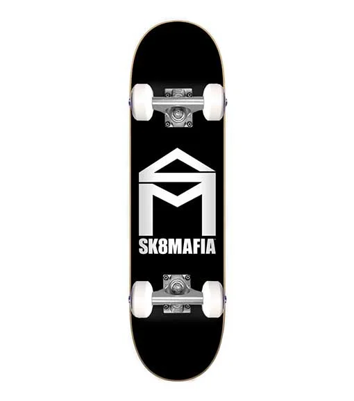 Sk8Mafia House Logo Black Micro Complete 6.0"