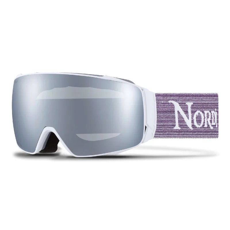 Diamant™ Anti-Fog Silver Ski Goggles