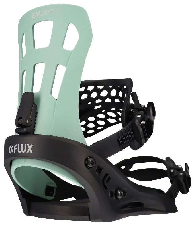 Flux EM Snowboard Bindings Mens Green