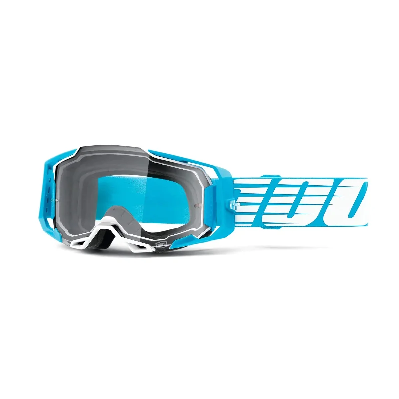 100% Armega Goggles Sky / Clear Lens