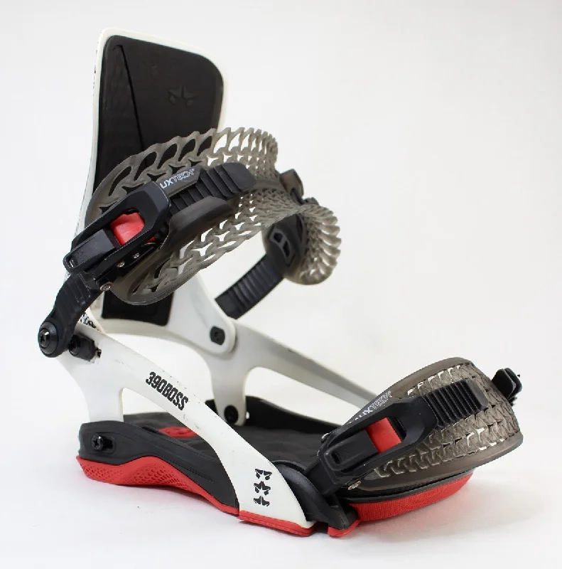 Rome 390 Boss Snowboard Bindings, L/XL (Mens US 10.5-13) Static 2024 - Demo