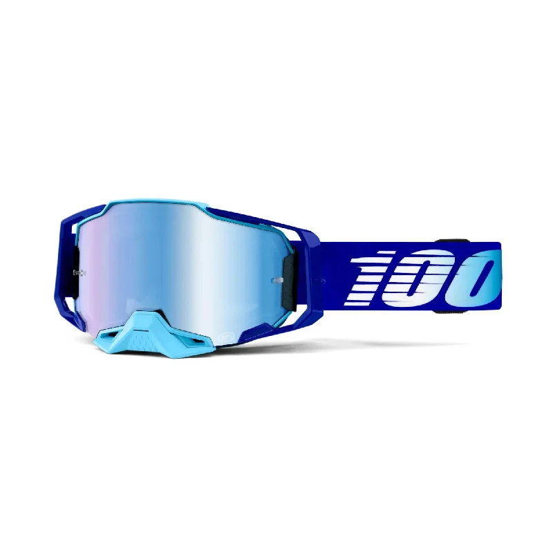 100% Armega Goggles Royal / Blue Mirror Lens