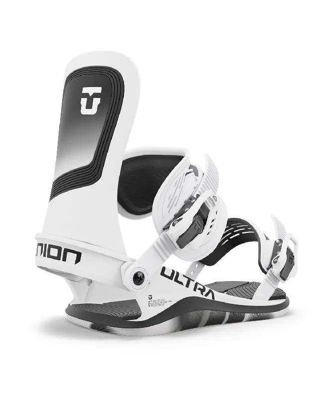 Union Ultra Snowboard Bindings Men's Large (US 10.5-13) White New 2025