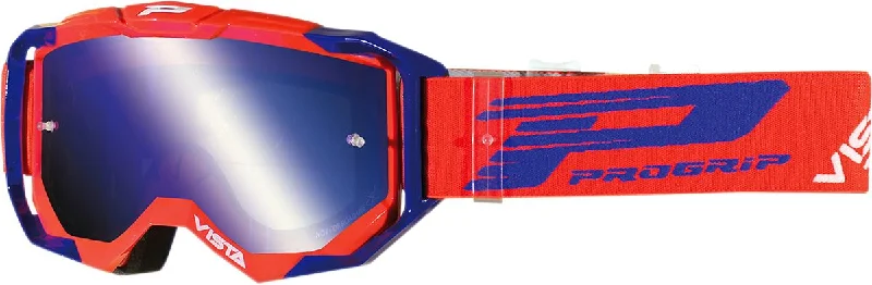 Pro Grip Goggles Vista MX America Light Sensitive 3303 Red / Blue