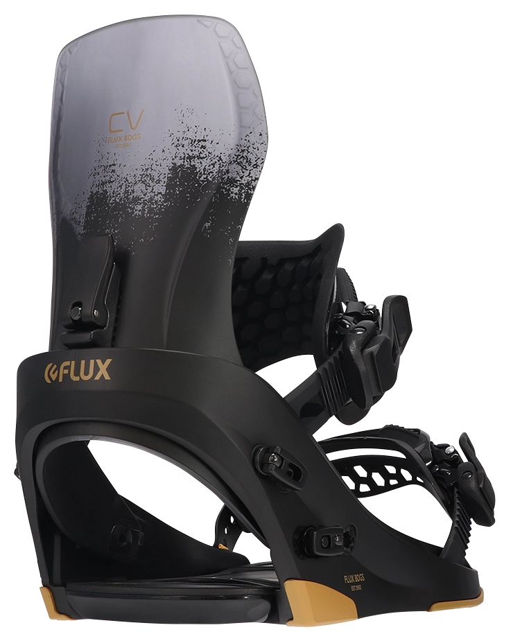 Flux CV Snowboard Bindings Mens Black