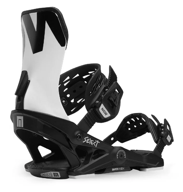 Now Select Snowboard Bindings Mens Black