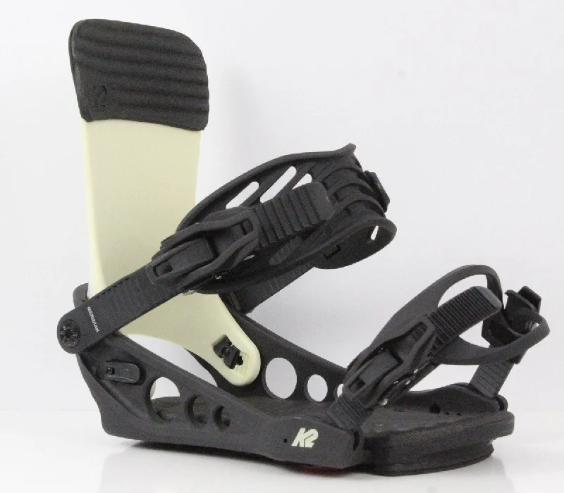 K2 Meridian Snowboard Bindings Medium (US Women's Size 6-10) Yellow New 2022