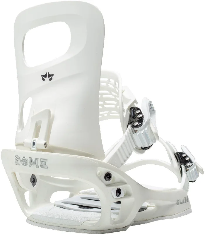 Rome Glade Snowboard Bindings, Women's Small (US 4 - 7.5), White New