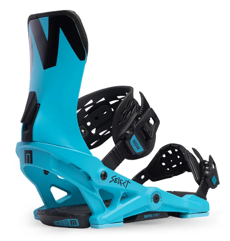 Now Select Snowboard Bindings Mens Bright Blue