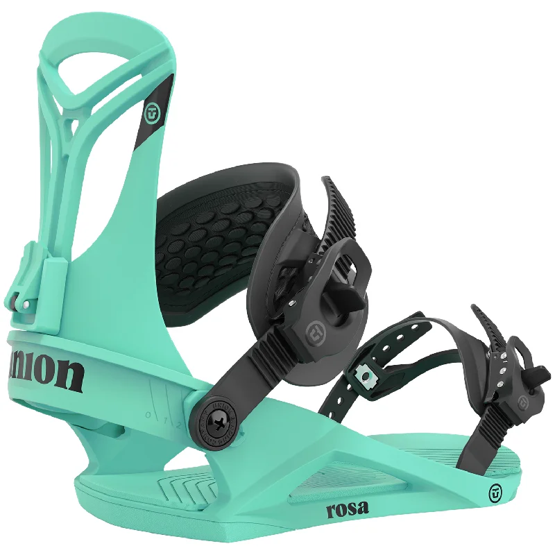 Union Rosa Womens Snowboard Bindings Cool Aqua