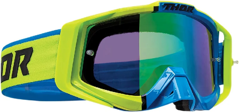 Thor Sniper Pro Divide Goggles Blue / Fluo Yellow